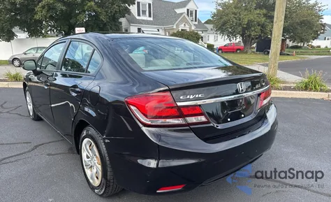 2013 Honda Civic Lx z USA, uszkodzony, nr VIN 2HGFB2F54DH574283